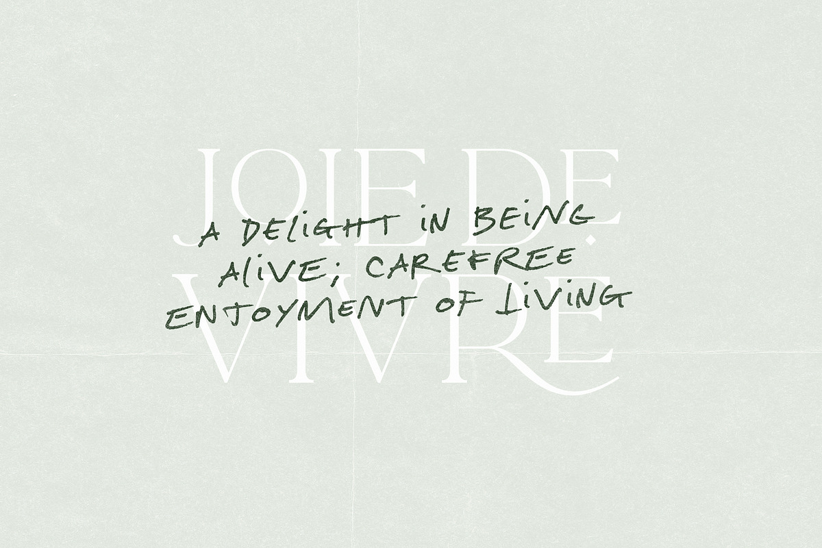 La Belle Epoque Handwritten Font, a Handwritten Font by Sam Parrett (Photo 3 of 7)
