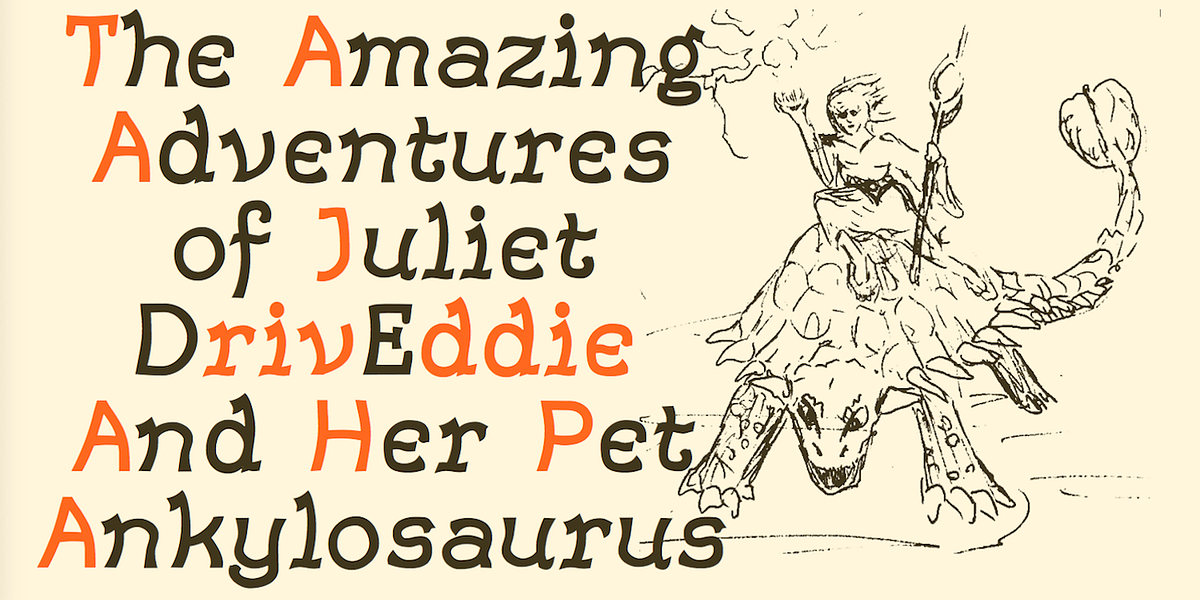 DrivEddie, a Serif Font by Ingrimayne Type (Photo 1 of 8)