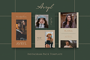 Avryl Story & Feed Instagram Templat, a Social Media Template by Inkofert (Thumbnail 7 of 12)