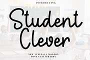 Student Clever, a Handwritten Font by InermediaSTUDIO (Thumbnail 1 of 8)