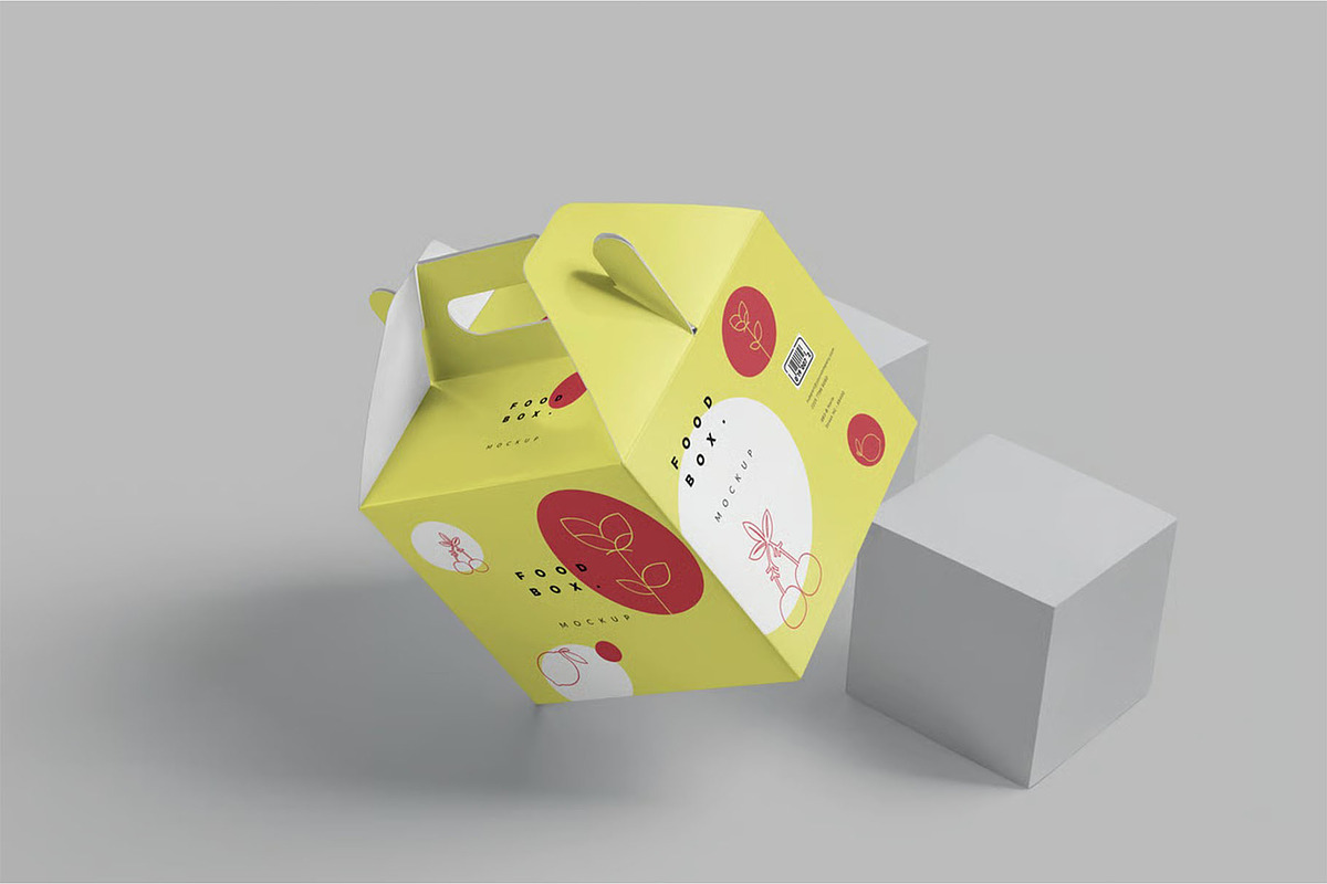 Gable Box Mockups, a Packaging Mockup by megostudi0 (Photo 3 of 7)
