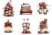 Watercolor Cozy Season Clipart Png, an Illustration by Craft Nest (Thumbnail 6 of 10)