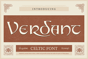 Verdant, a Blackletter Font by Burntilldead