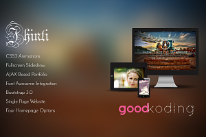 Jhinti - Multipurpose HTML Template