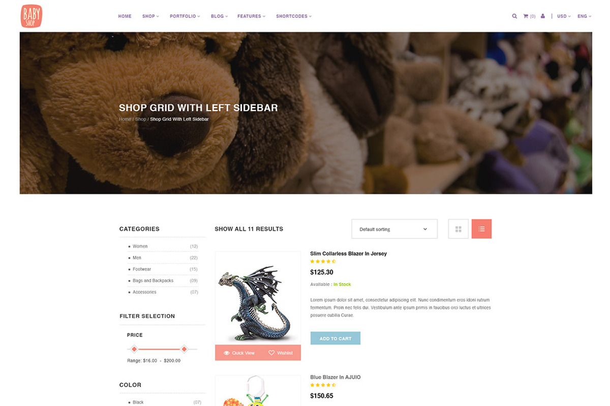 BabyShop - PSD Template for Baby, a Websites & App Template by Digipieces (Photo 14 of 15)