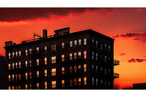 cityscape apartment building, an Architecture Photo by pikepicture