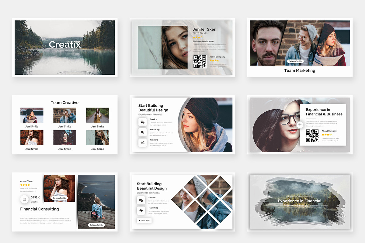 Creatix Creative Powerpoint Template, a Presentation Template by One Percent Studio (Photo 14 of 14)