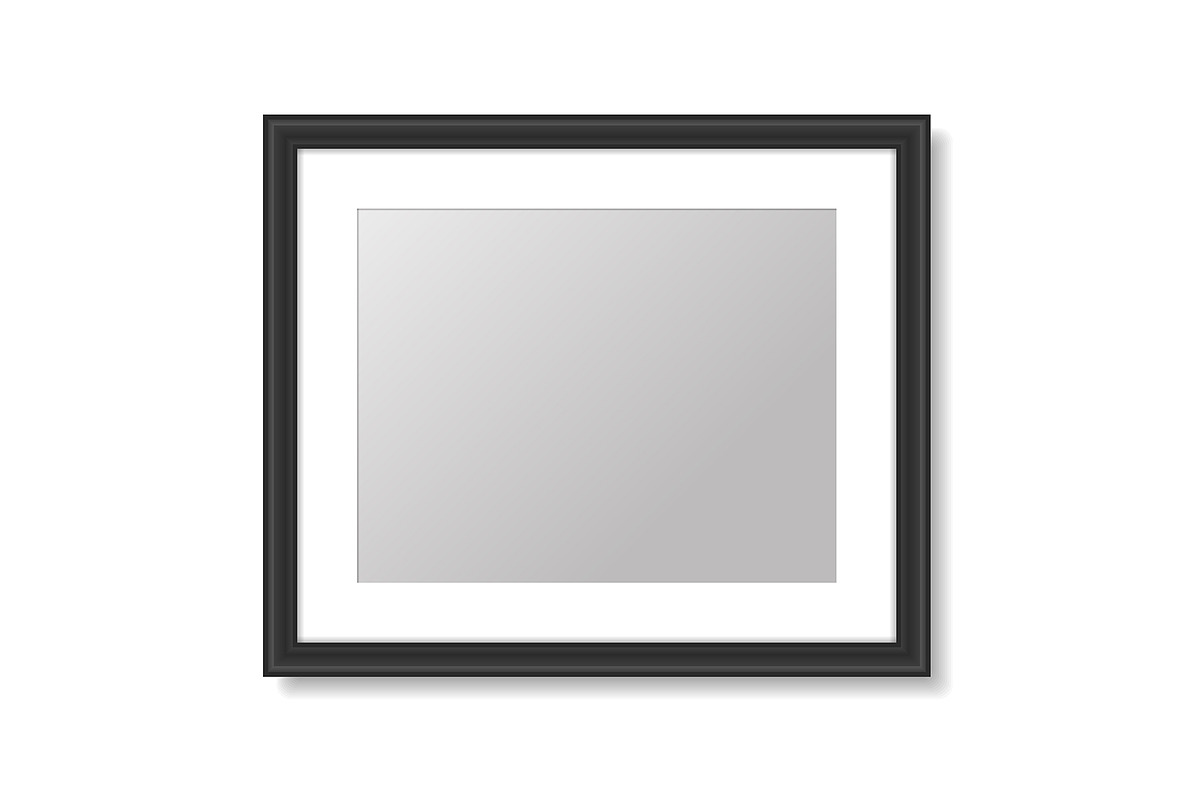 Blank Picture Frame Templates Set, a Print Template by in8finity (Photo 2 of 2)