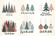 Boho Christmas PNG Bundle, an Illustration by CrexoraLab (Thumbnail 3 of 5)