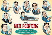 RTRO Men Pointing 1, a Work Illustration by RTRO Stock (Thumbnail 1 of 5)