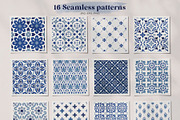 Azulejos & Moroccan patterns, a Pattern Graphic by Tabita's shop (Thumbnail 6 of 8)