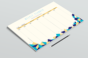 32 Printable Planners, a Stationery Template by Outline Design (Thumbnail 6 of 14)