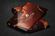 Chocolate Business Card, a Business Card Template by artnook (Thumbnail 2 of 2)