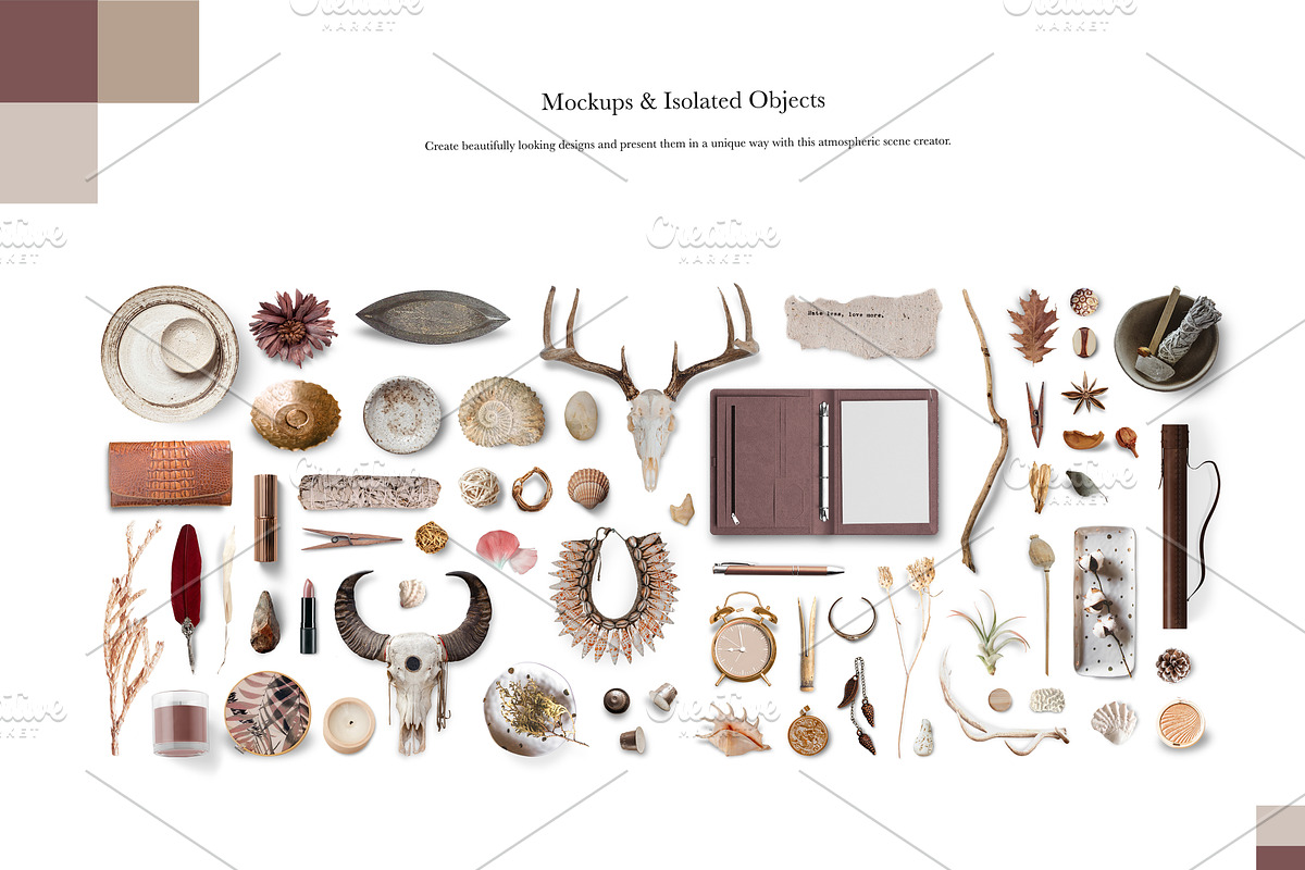 Mega Scene creator Bundle, a Books & Magazine Mockup by Kzara Visual Concepts (Photo 9 of 19)