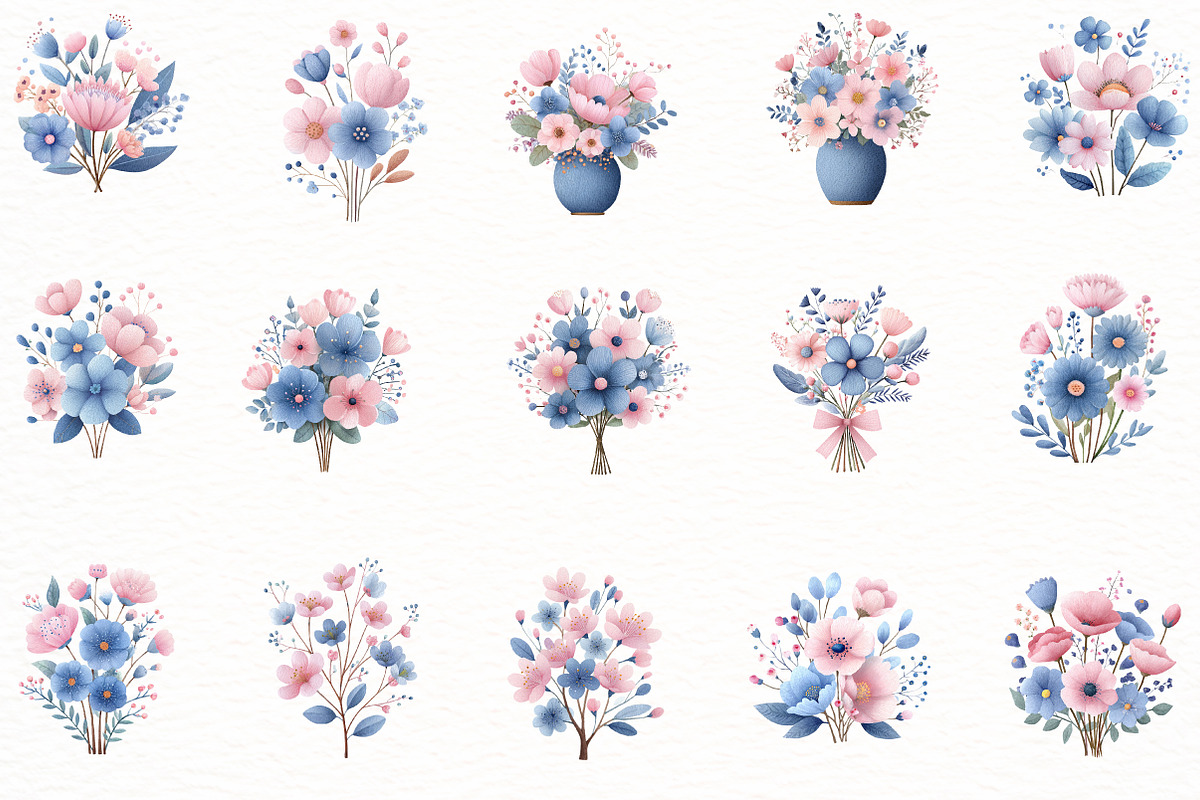 Whimsical Mother’s Day wildflower, an Illustration by Designworld (Photo 5 of 8)