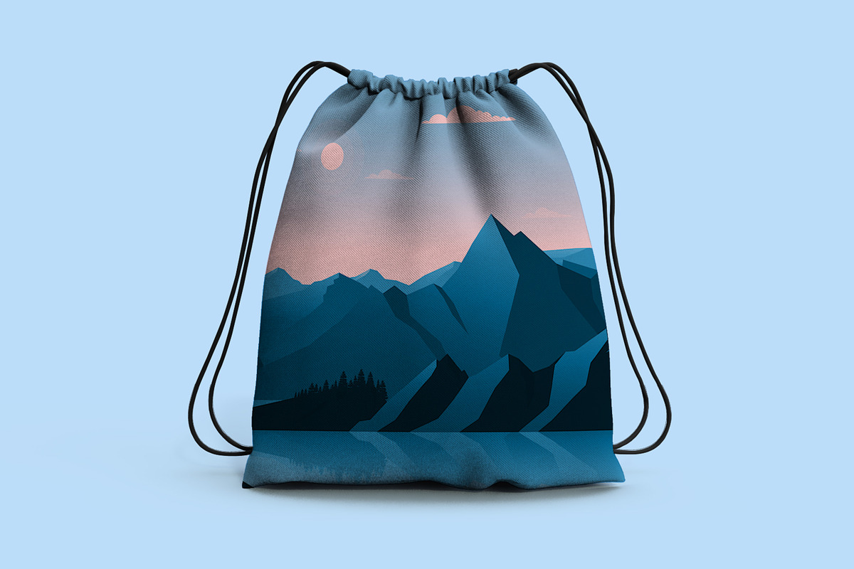 Mountain Landscape, a Texture Illustration by Digital Studio (Photo 9 of 9)