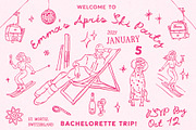 Hand-drawn Après-Ski Clipart Bundle, a Seasonal Illustration by Ayya Studio (Thumbnail 4 of 11)