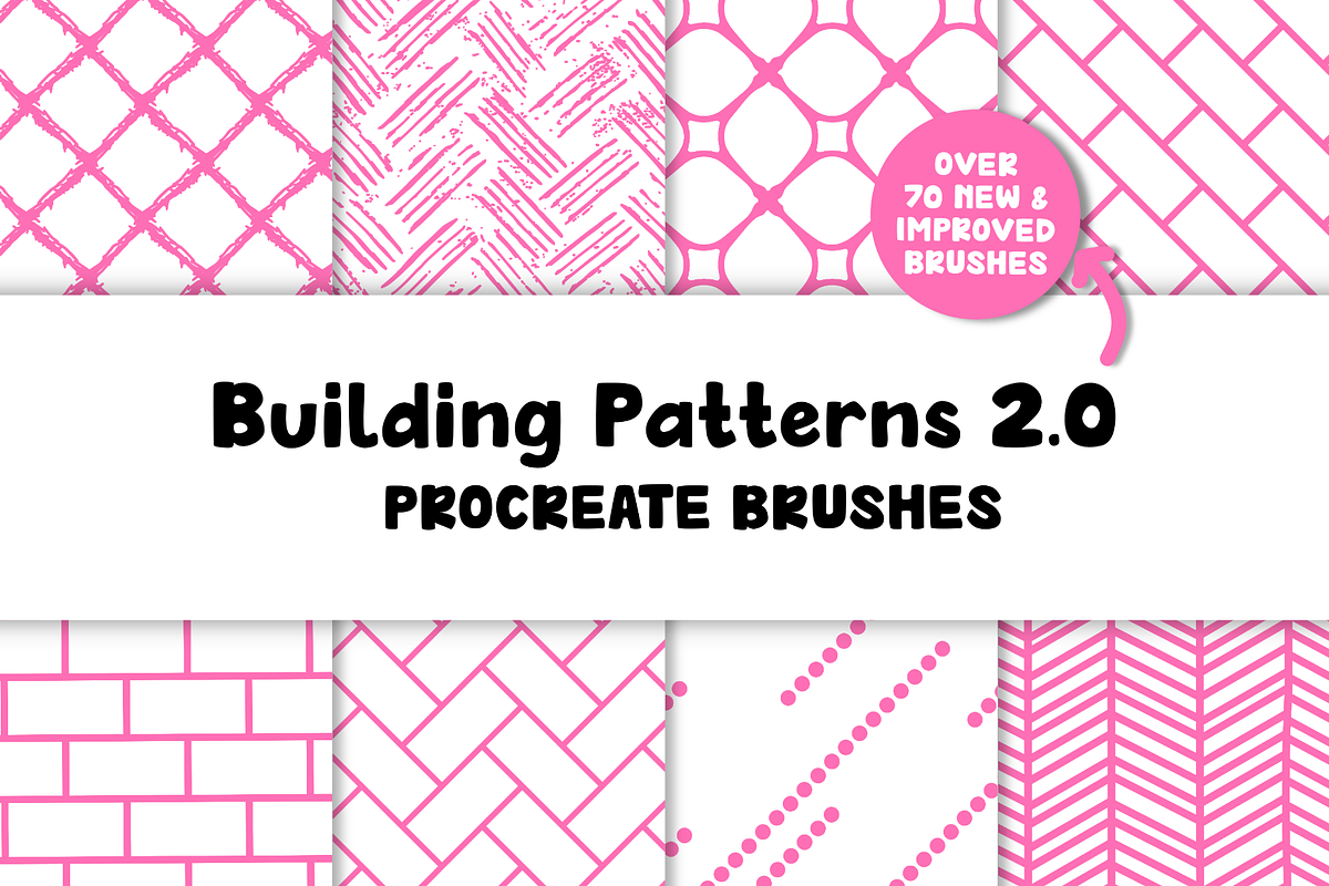 Building Patterns 2.0 for Procreate, a Brush Add-On by Design av MAD (Photo 1 of 9)