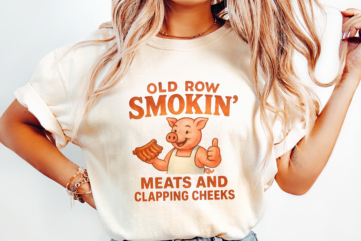 BBQ Enthusiasts Png, Funny Smokin, an Illustration by SharpMarketplace (Photo 2 of 9)