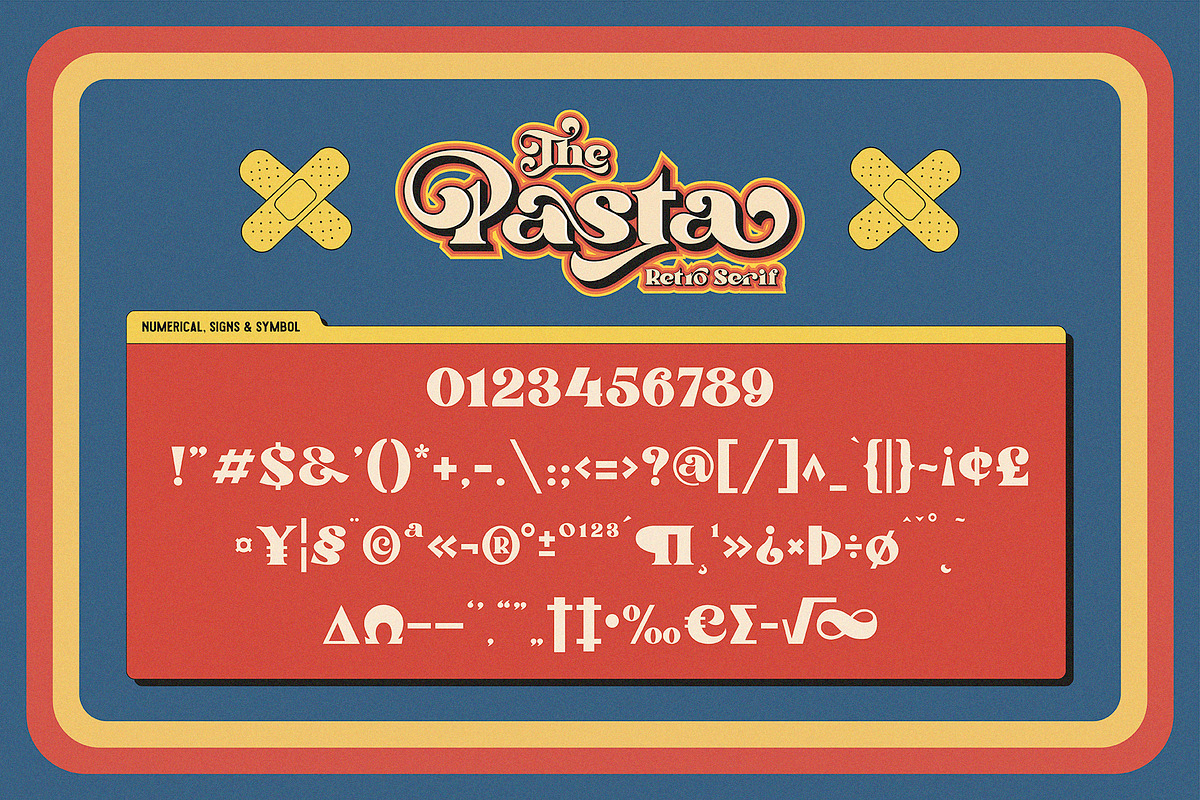 Pasta, a Serif Font by Burntilldead (Photo 9 of 11)