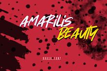 Amarilis Beauty | Modern Brush Font