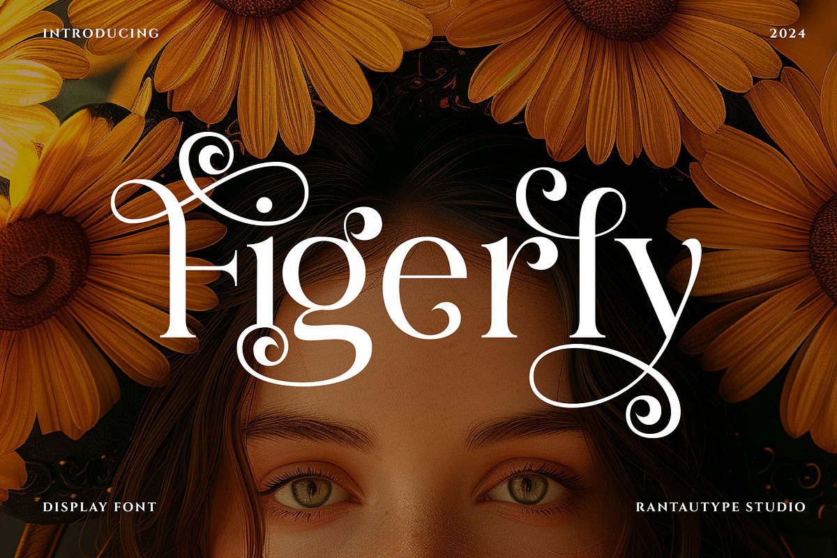 Figerly Modern Serif Font, a Serif Font by RantautypeStudio (Photo 1 of 15)