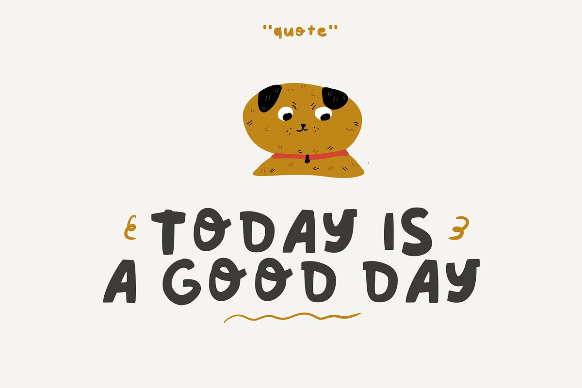 DoodleDash - handwritten cutout font, a Handwritten Font by Ashiya Pixel (Photo 4 of 9)