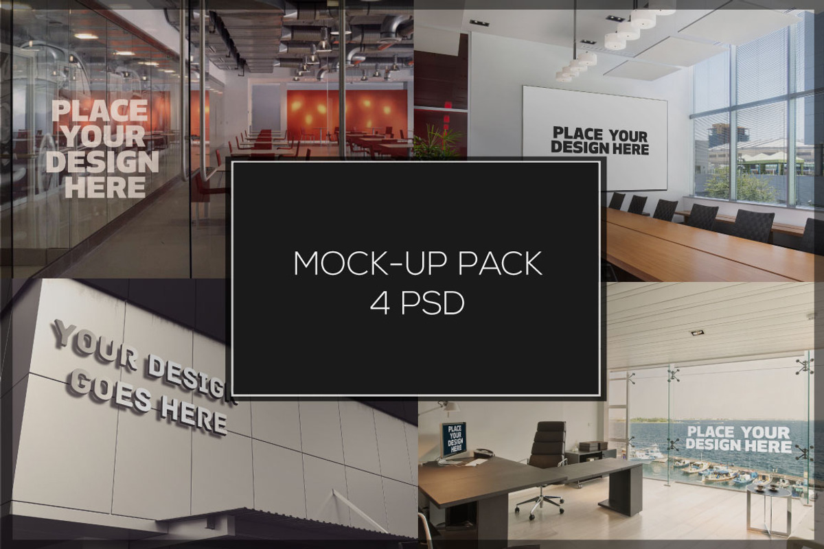 Office Mock-up Pack#2, a Product Mockup by vraiana (Photo 1 of 5)
