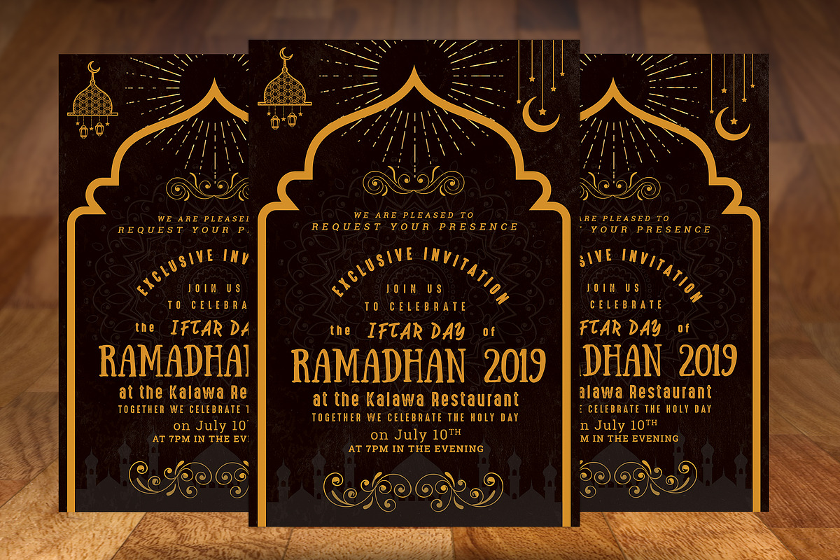 Iftar Flyer, a Flyer Template by Design Addict (Photo 3 of 3)
