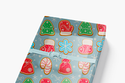 Christmas pattern with gingerbread, a Texture Illustration by JYa_Design (Thumbnail 2 of 3)