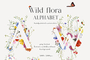 Watercolor Bright wildflowers set, a Decorative Illustration by Grace Noboa Illustrations (Thumbnail 5 of 11)