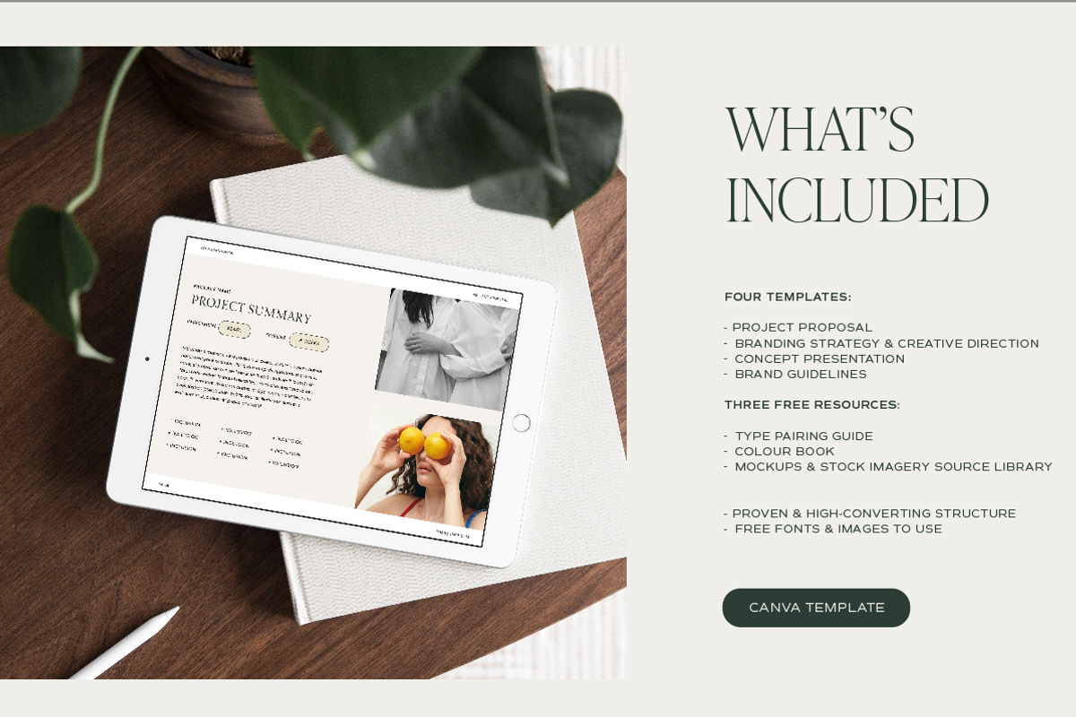 Brand Process Template Bundle, Canva, a Presentation Template by Studio_Evergreen (Photo 2 of 11)