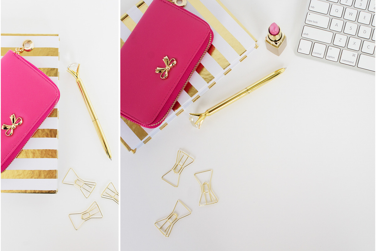 Pink & Gold Styled Stock Photos, a Beauty & Fashion Photo by Fempreneur Styled Stock (Photo 3 of 4)