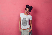 T-Shirt Mock-Up Vol.26 2017, a Shirt Mockup by Freeman Studio (Thumbnail 19 of 26)