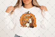 Ghost Pumpkin Book Nook Halloween, an Illustration by Craft Nest (Thumbnail 2 of 6)