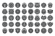 Aztec and Mayan Symbols & Ornaments, an Icon by Vector Portal (Thumbnail 6 of 6)