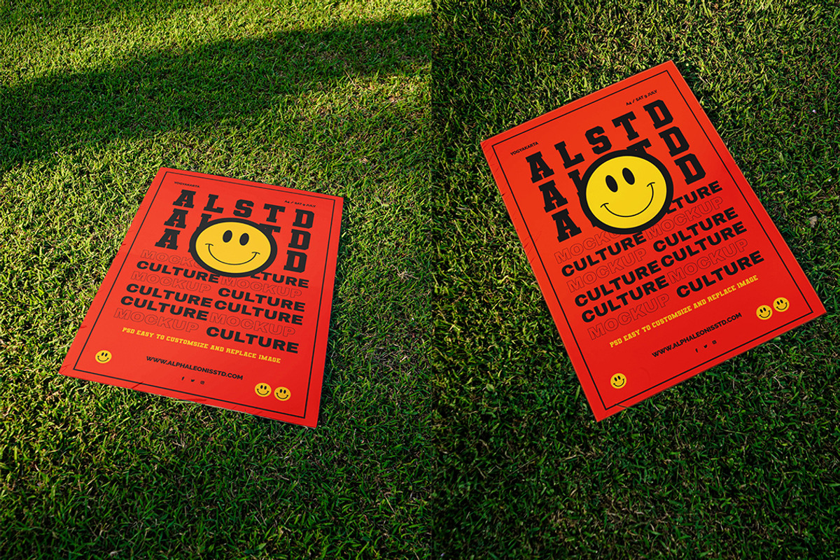 Mockup Poster Urban Pack 5, an Advertising Mockup by Alphaleonis_std (Photo 5 of 6)