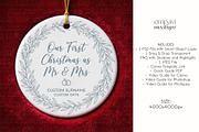 Xmas Ornament Mockup, a Household Mockup by EmpaviMockups (Thumbnail 4 of 6)