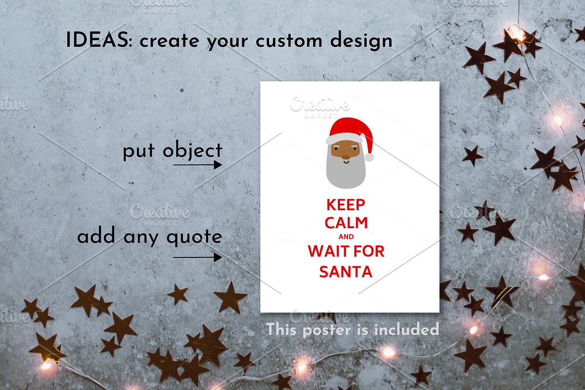 Black Santa Claus Clipart, an Object Graphic by AvaAva (Photo 2 of 4)
