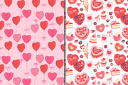 Sweet Romantic Valentine Pattern, a Pattern Graphic by CreativeChristiana (Thumbnail 6 of 9)