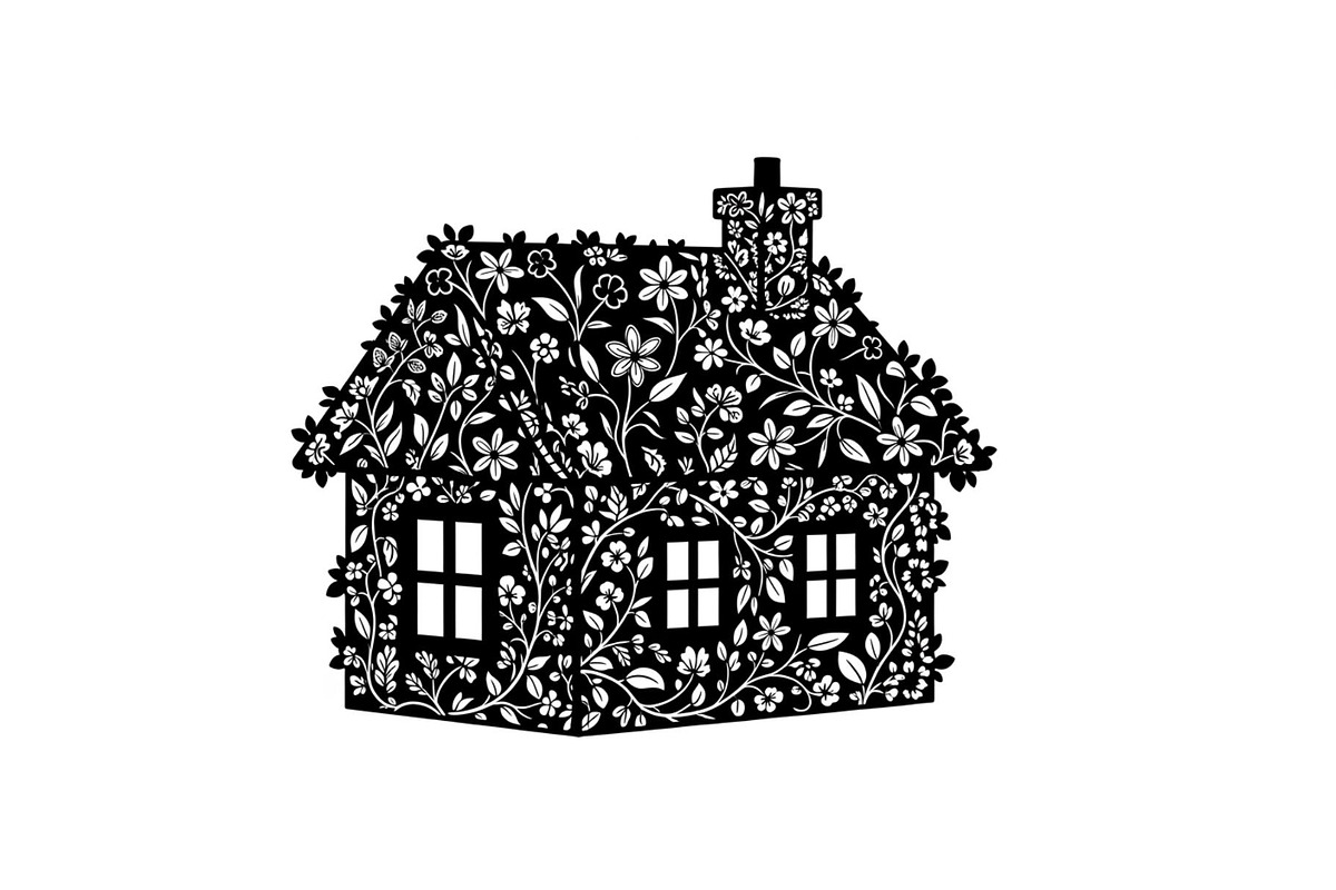 Cute House Silhouette Bundle, an Illustration by Designs_River (Photo 5 of 31)