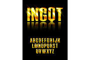 The Golden alphabet., a Graphic by Aromeo (Thumbnail 2 of 4)
