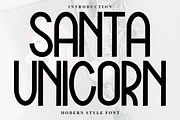Santa Unicorn, a Serif Font by InermediaSTUDIO (Thumbnail 1 of 8)