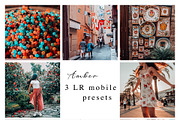 AMBER LIGHTROOM MOBILE PRESET, an Action Add-On by LOTA_CREATIONS (Thumbnail 1 of 12)