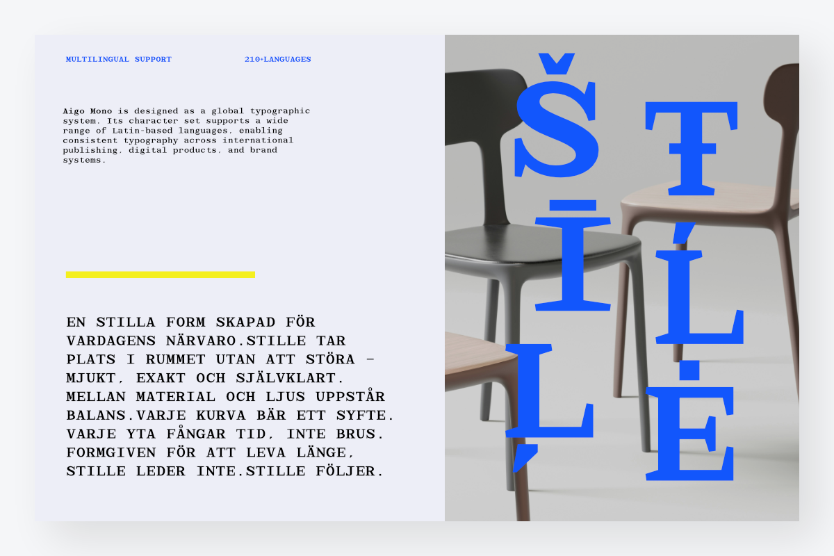 TRT Aigo Mono Monospace Serif Type, a Serif Font by truetype (Photo 5 of 15)