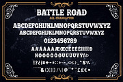 Battle Road, a Blackletter Font by Fachranheit Studio (Thumbnail 11 of 13)