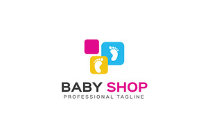 Baby Shop Logo Template