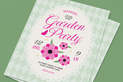 Garden Party Flyer, a Flyer Template by graphicook (Thumbnail 2 of 3)