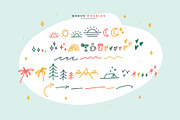 Mellow Morning Font Duo + Doodles, a Font by Sam Parrett (Thumbnail 11 of 11)