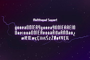 Elecstrom - Storm Display Font, a Font by Typefactoryco (Thumbnail 4 of 9)